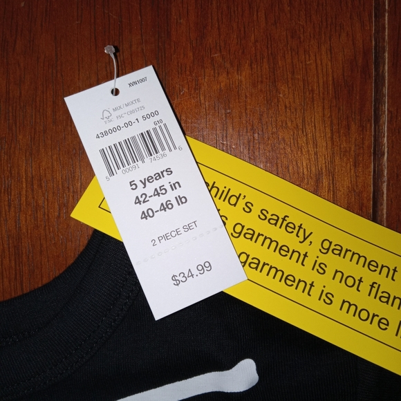 Nwt Size 5 GAP Halloween pajama set - Picture 4 of 4